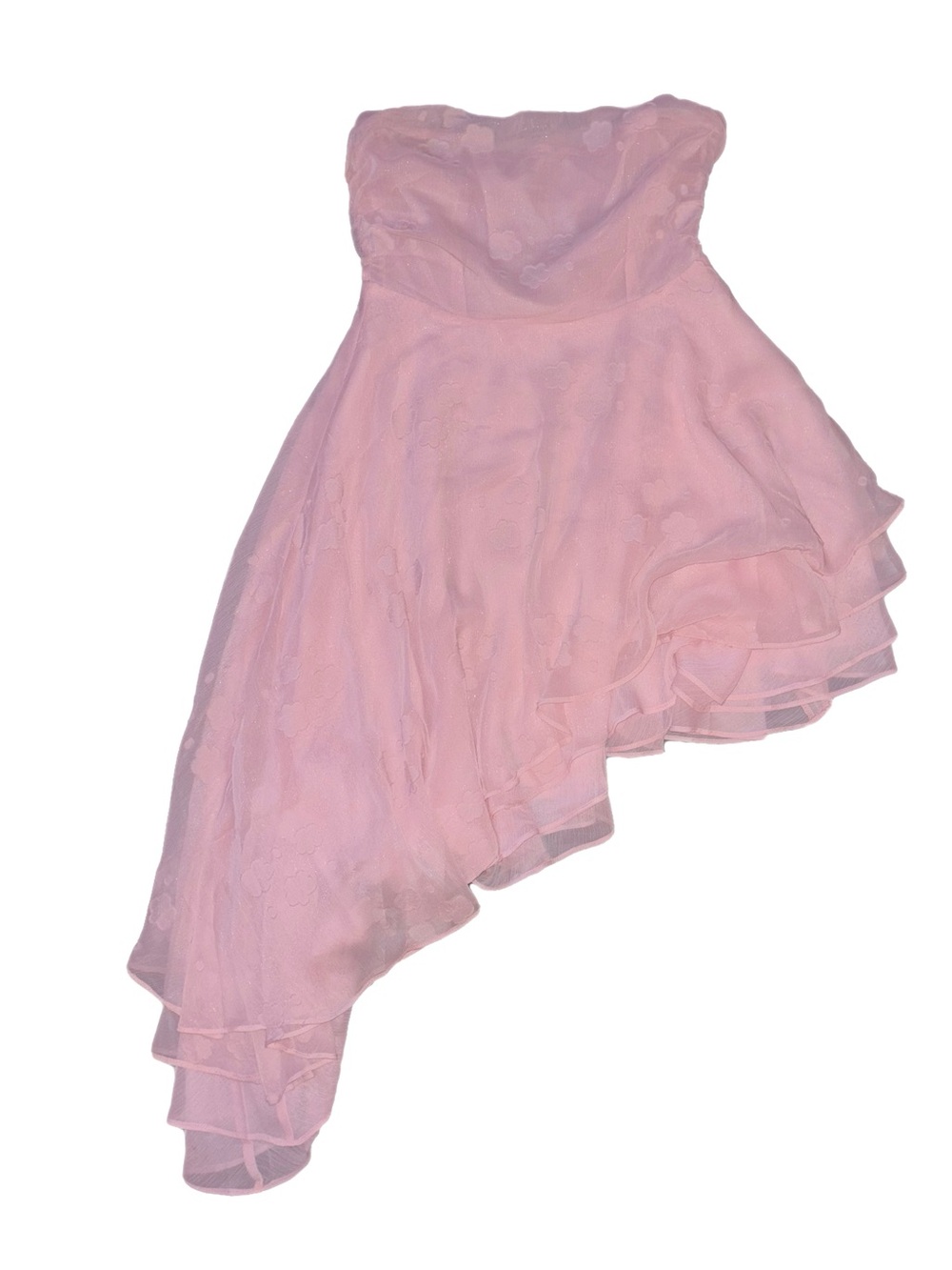 Princess Polly Light Pink Strapless Party Dress